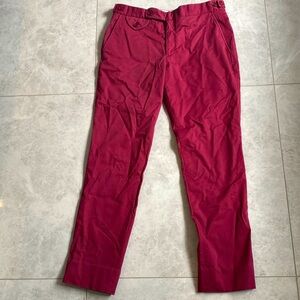 Red pants. Formal. Used excellent condition. W 31